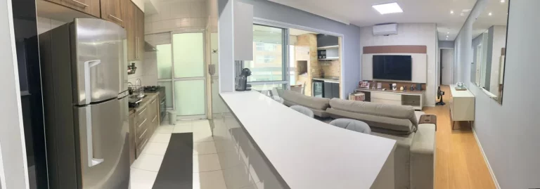 Imagem Oportunidade Imperdível na Ponta da Praia! Vende Apartamento de 2 dormitórios sendo 1 Suíte ,77m², Andar Alto e Lazer Completo