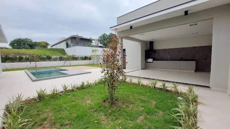 Casa nova 100% térrea no Condomínio Campos de Santo Antonio II em Itu/SP