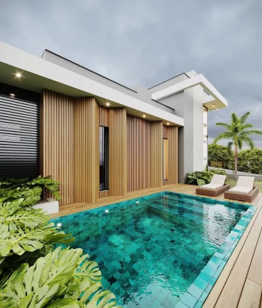 Imagem Linda casa de alto Padrão com Piscina em localização privilegiada de Estancia Velha
