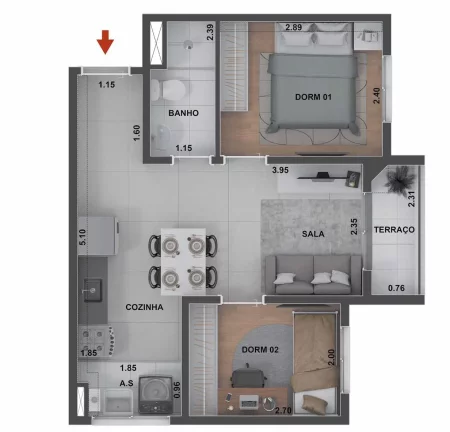 Imagem Apartamento em Santo Amaro - São Paulo SP