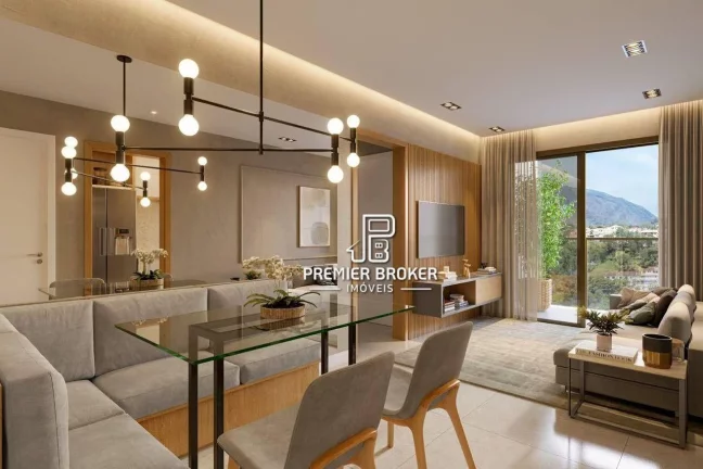 Imagem Apartamento com 2 dormitórios à venda sendo 1suite, 60 m² por R$ 515.000 - Várzea - Teresópolis/RJ