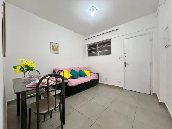 Imagem Lindo apartamento com um dormitório na Aviação - Praia Grande!