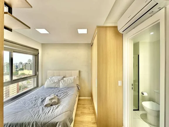 Imagem Studio Coraz Tucuna - 21 m² - 100% equipado, vizinho Allianz Parque!