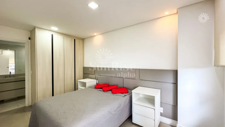 Imagem Apartamento mobiliado para alugar com 1 suíte e 1 vaga 49m² - R$5.172,00 pacote Alphaville - Barueri/SP