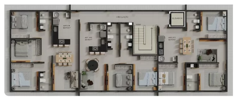 Imagem Maison Cabo Branco: Apartamento de 2 Quartos com Vista para o Mar - A partir de R$ 529.000,00