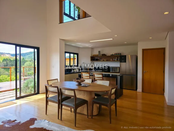 Imagem Casa em Condomínio Campos do Jordão | 4 Suítes Porteira Fechada