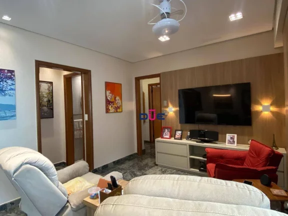 Imagem Apartamento com 3 dormitórios à venda, 111 m² por R$ 1.380.000 - Aparecida - Santos/SP