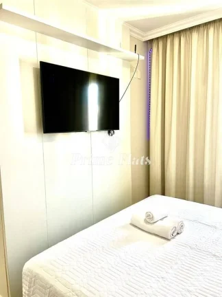 Imagem Flat disponível para locação no Roomo Bela Cintra na Consolação, com 48m², 2 dormitórios e 1 vaga