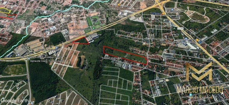 Imagem Terreno à venda, 72036 m² por R$ 28.814.744,00 - Tamatanduba - Eusébio/CE