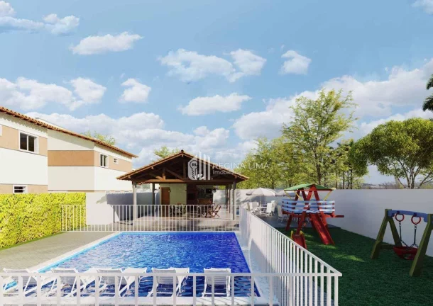 Imagem Casa com 2 dormitórios à venda, 60 m² por R$ 257.179,00- Morros - Teresina/PI