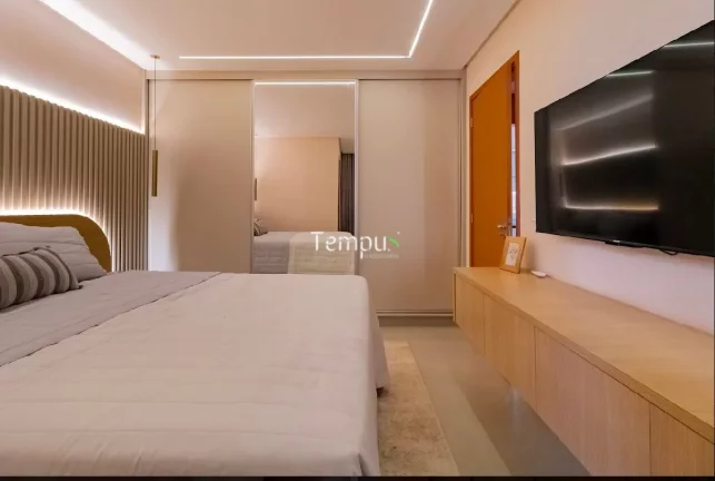 Imagem Lake House Residence - Apartamento Alto Padrão, Parque Amazonia, vista livre, andar alto, 3 Suítes