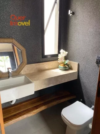 Imagem Conheça essa incrível casa em condomínio no Portal da Mata, Ribeirão Preto-SP: 3 quartos, 3 suítes, 2 salas, 5 banheiros, 4 vagas, 157m²!