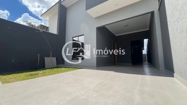 Imagem Casa à venda em Campo Grande - MS, Residencial Figueiras do Parque: 3 quartos, 1 suíte, sala, 1 banheiro, 1 vaga, 106 m².
