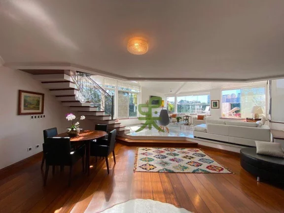 Imagem Cobertura com 4 dormitórios à venda, 500 m²- Real Parque - São Paulo/SP