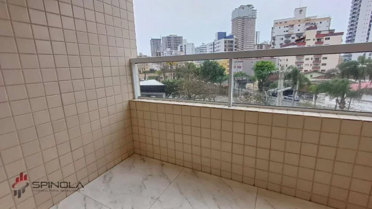 Imagem Apartamento com 2 dormitórios à venda, 53 m² por R$ 365.000,00 - Vila Caiçara - Praia Grande/SP
