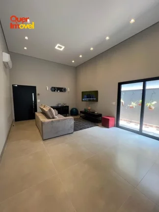 Imagem Luxuosa Casa em Condomínio à Venda em Ribeirão Preto-SP no bairro Quintas de São José: 3 quartos, 3 suítes, 1 sala, 4 banheiros, 4 vagas de garagem, 157m².