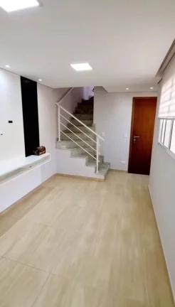 Imagem Cobertura com 2 dormitórios à venda, 90 m² por R$ 380.000,00 - Vila Pires - Santo André/SP