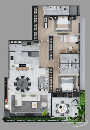 Imagem Apartamento em Santo Antônio - Joinville