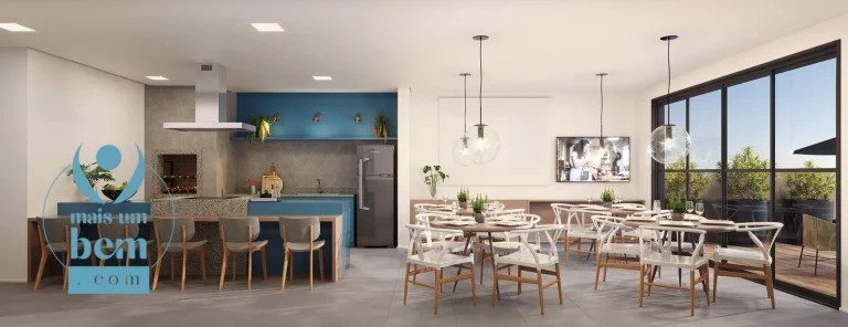 Imagem Apartamento com 2 quartos sendo 1 suíte à venda, 59 m² por R$ 592.862 - Tingui - Curitiba/PR