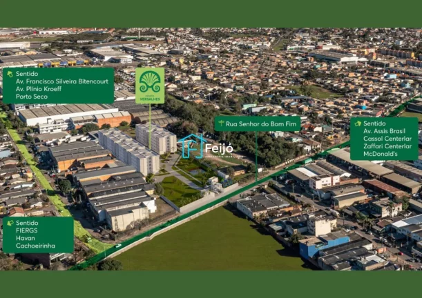 Imagem Apartamentos 2 dormitórios com opções de sacada com churrasqueira - Zona Norte - Sarandi