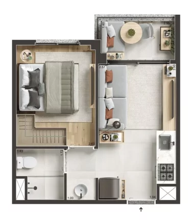 Imagem APARTAMENTO RESIDENCIAL em São Paulo - SP, Vila Pompéia