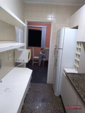 Imagem Apartamento Condomínio Bento Quirinocom 2 dormitórios à venda, 70 m² por R$ 297 - Balneário Cidade Atlântica - Guarujá/SP