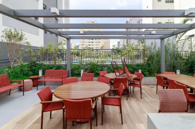 Imagem Apartamento para locação em São Paulo-SP, Chácara Santo Antônio: 1 quarto, 1 suíte, 1 sala, 1 banheiro, 1 vaga, 52m².