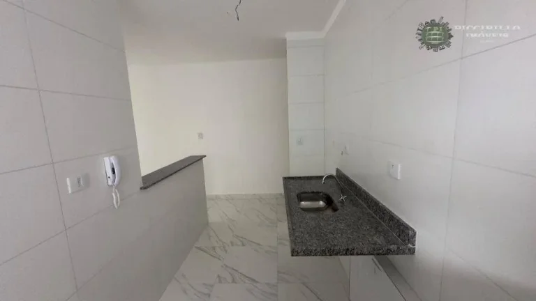 Imagem Apartamento com 1 dormitório à venda, 51 m² por R$ 330.000 - Vila Guilhermina - Praia Grande/SP