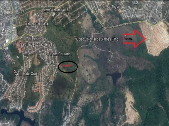 Imagem AREA COM 51.330m2 IDEAL PARA INCORPORAÇÃO IMOBILIARIA POPULAR - NO MELHOR DE SIMÕES FILHO - BAHIA