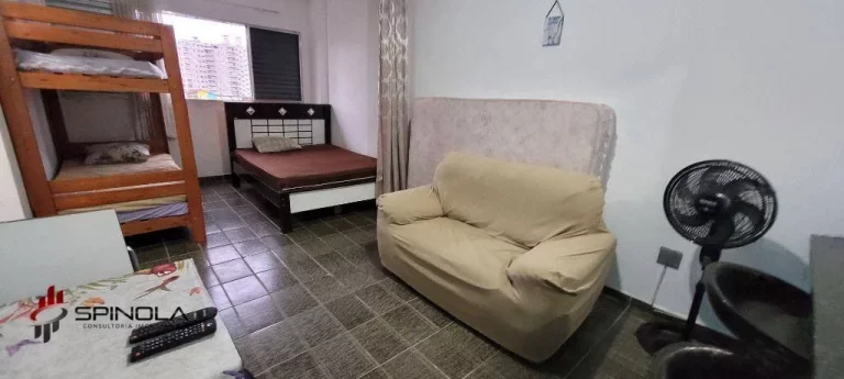 Imagem Kitnet com 1 dormitório à venda, 32 m² por R$ 195.000,00 - Mirim - Praia Grande/SP