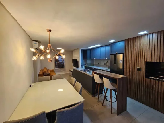 Imagem Apartamento mobiliado no bairro São Judas em Itajaí de 72m2 sendo 1 suite + 1 e 2 vagas de garagem