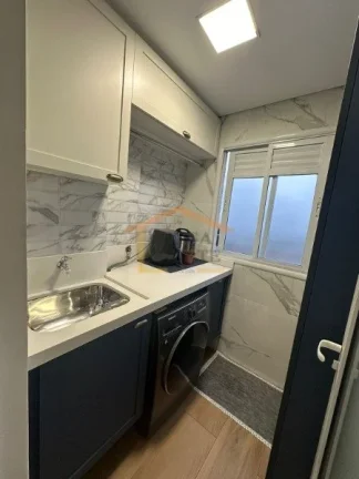Imagem Apartamento 59m²
2 Dormitórios - sendo1 Suíte 
Todo Mobiliado 
Sala Integrada com a Varanda 
Sol ...