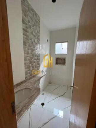 Imagem CA1695Linda casa nova com 3 quartos sendo 1 suíte no Bairro Idepêndencia A casa possui - Sala;- 03...