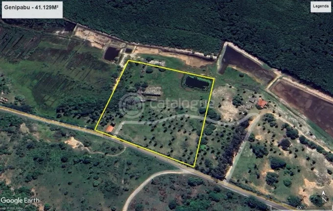 TERRENO À VENDA – 41.000 m² · Extremoz/RN · Próximo à Praia de Genipabu