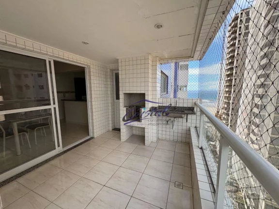 Imagem Apartamento com 3 dormitórios à venda, 112 m² por R$ 820.000,00 - Guilhermina - Praia Grande/SP