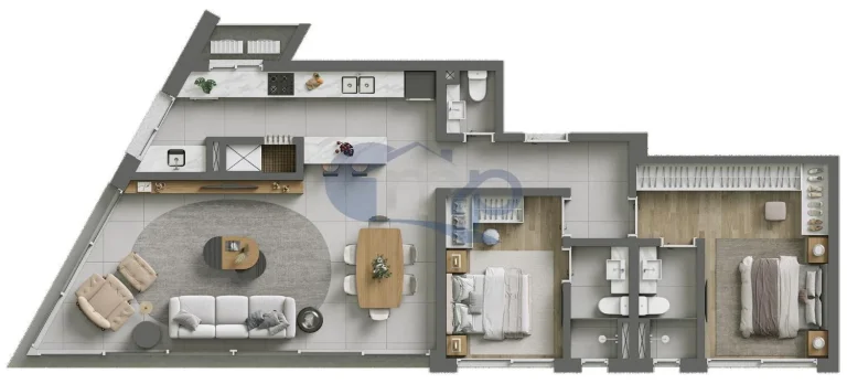 Imagem Apartamento á venda com 2 suítes no centro de Torres/RS