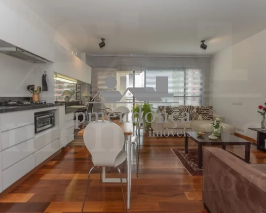 Imagem Apartamento em Perdizes reformado pronto para morar com 1 quarto e 2 vagas, 63m²