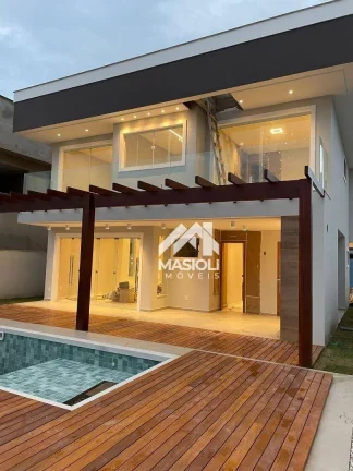 Imagem Casa com 3 dormitórios à venda, 285 m² por R$ 2.200.000,00 - Nova Guarapari - Guarapari/ES