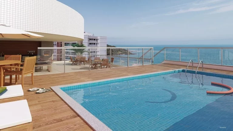 Imagem Apartamento Alto Padrão, 02 Quartos, 01 Suite, 02 Vagas de Garagem, Area de Lazer Completa, Quadro do Mar, Praia do Morro, Guarapari - ES