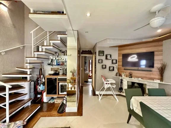 Imagem Cond. New Village - Sobrado 3d/1ste, escritório, ar-condicionado, lareira!