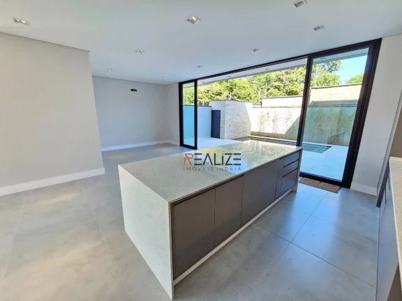 Imagem Casa/Sobrado moderno com 4 suítes à venda, 299 m² por R$ 2.489.000 - Condomínio Alto Padrão - Indaiatuba/SP