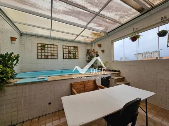 Imagem Village com 4 quartos à venda, 270 m² por R$ 1.400.000 - Embaré - Santos/SP