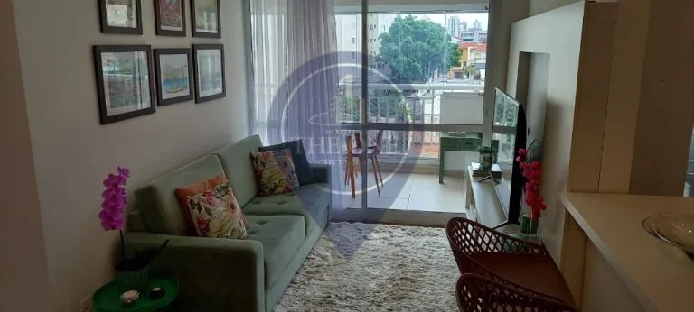 Imagem Apartamento Moderno à Venda em São Paulo-SP, Chácara Inglesa: 2 Quartos, 1 Suíte, 2 Salas, 1 Banheiro, 1 Vaga de Garagem, 68m².