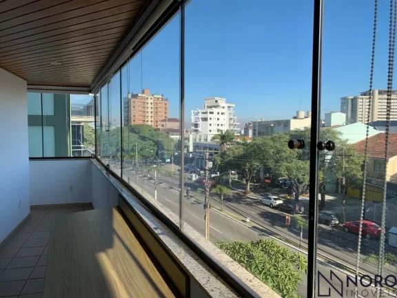 Imagem Apartamento 104m² privativo, Frente, 2 dormitórios,Suíte, Living 2 ambientes, Sa