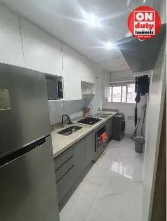 Imagem Apartamento com 2 dormitórios à venda, 39 m² por R$ 290.000,00 - Castelo - Santos/SP