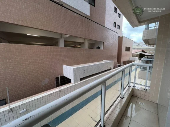 Imagem Apartamento com 2 dormitórios à venda, 63 m² por R$ 475.000 - Vila Guilhermina - Praia Grande/SP