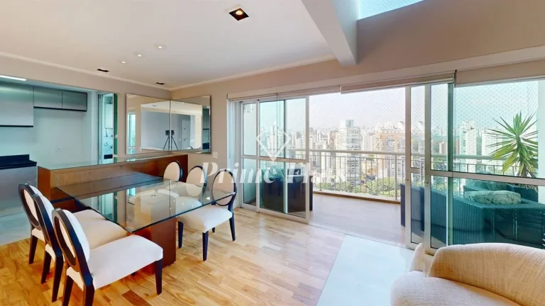 Imagem Apartamento disponível para locação no Blue Loft na Vila Nova Conceição, com 113m², 2 dormitórios e 2 vagas