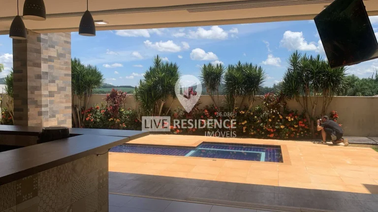 Imagem Casa de Luxo no Condomínio Sete Lagos em Itatiba com 4 Quartos e Lazer