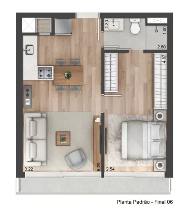 Imagem Atmosfera Air - Apartamento à venda no bairro Praia de Belas - Porto Alegre/RS