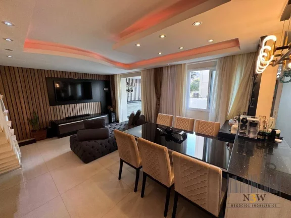 Imagem Apartamento duplex à venda no Alto de Pinheiros São Paulo SP com 2 suítes, 2 vagas de garagem e 80m²